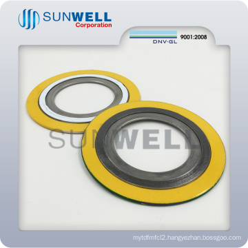 Spiral Wound Gasket Ss316 Graphite